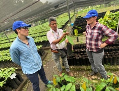 Una de las actividades del proyecto RiceClimaRemote es el monitoreo de los efectos del cambio climático en el Tolima.